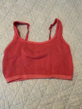 Ribbed pink Bralette — Women Intimates & Sleepwear